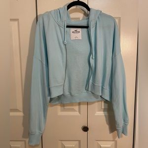 Hollister cropped hoodie
